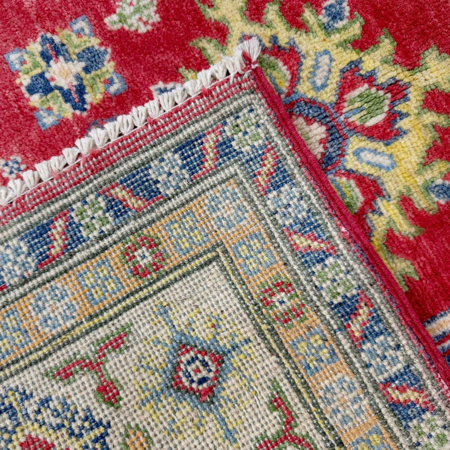 Hand knotted Kazak Rugs 4' 2" x 5' 11" ft / 128 x 180 cm - No. R37379