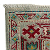 Hand knotted Kazak Carpet 4' 2" x 5' 8" ft / 126 x 173 cm - No. R37383