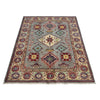 Hand Knotted Kazak Oriental Rug 4' 8" x 6' 5" ft / 141 x 195 cm - No. R37385
