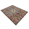 Hand Knotted Kazak Oriental Rug 4' 8" x 6' 5" ft / 141 x 195 cm - No. R37385