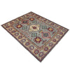 Hand Knotted Kazak Oriental Rug 4' 8" x 6' 5" ft / 141 x 195 cm - No. R37385