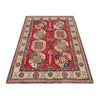 Oriental Kazak Rug 4' 0" x 5' 10" ft / 121 x 177 cm - No. R37386