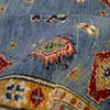 Blue Color Kazak Rug 4' 10" x 6' 2" ft / 148 x 187 cm - No. R37388