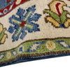 Handmade Kazak Area Rug 3' 10" x 5' 10" ft / 118 x 179 cm - No. R37389
