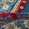 Handmade Kazak Area Rug 3' 10" x 5' 10" ft / 118 x 179 cm - No. R37389