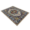 Multi Color Heriz Design Rug 4' 0" x 5' 8" ft / 122 x 173 cm - No. R37391