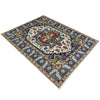 Multi Color Heriz Design Rug 4' 0" x 5' 8" ft / 122 x 173 cm - No. R37391