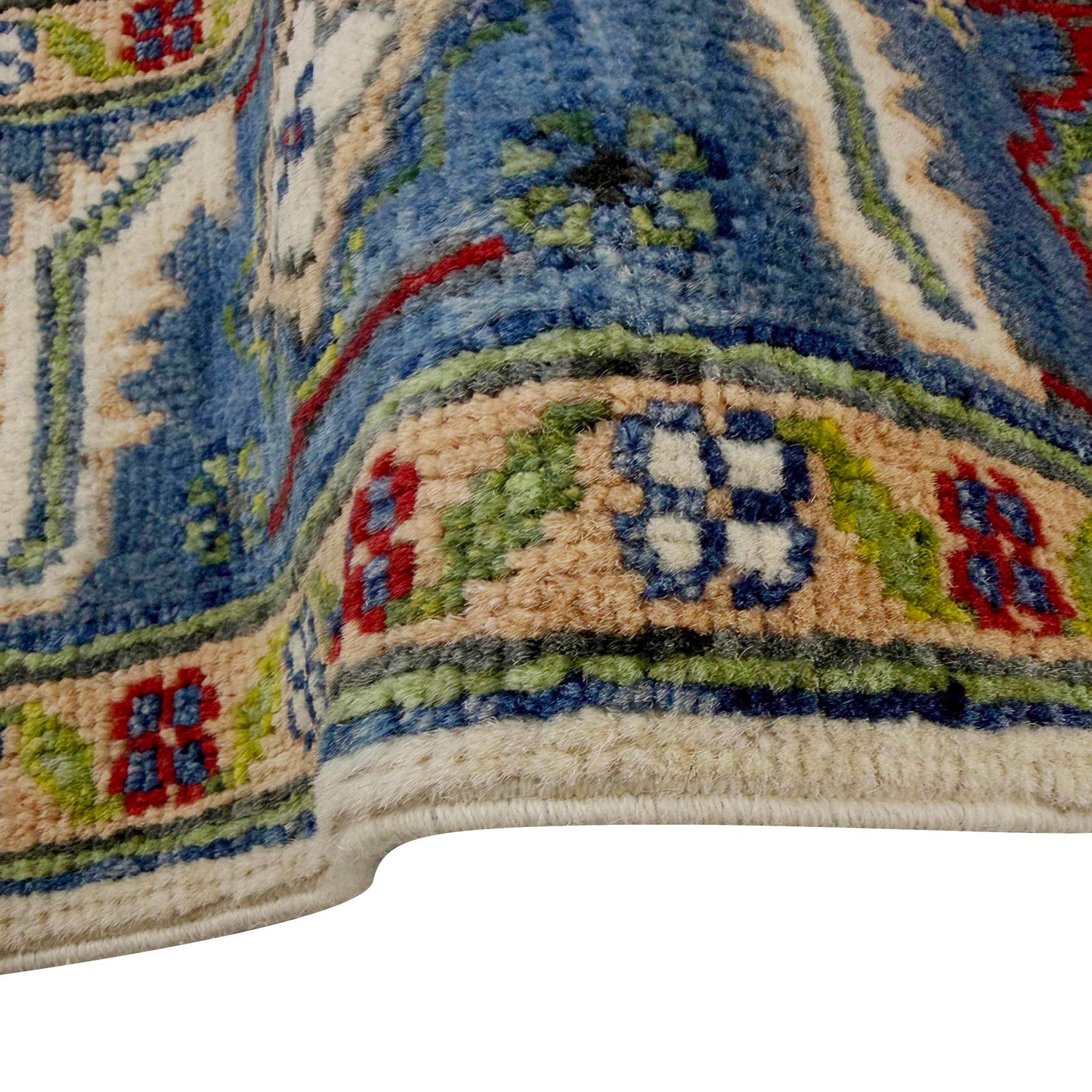 Multi Color Heriz Design Rug 4' 0" x 5' 8" ft / 122 x 173 cm - No. R37391