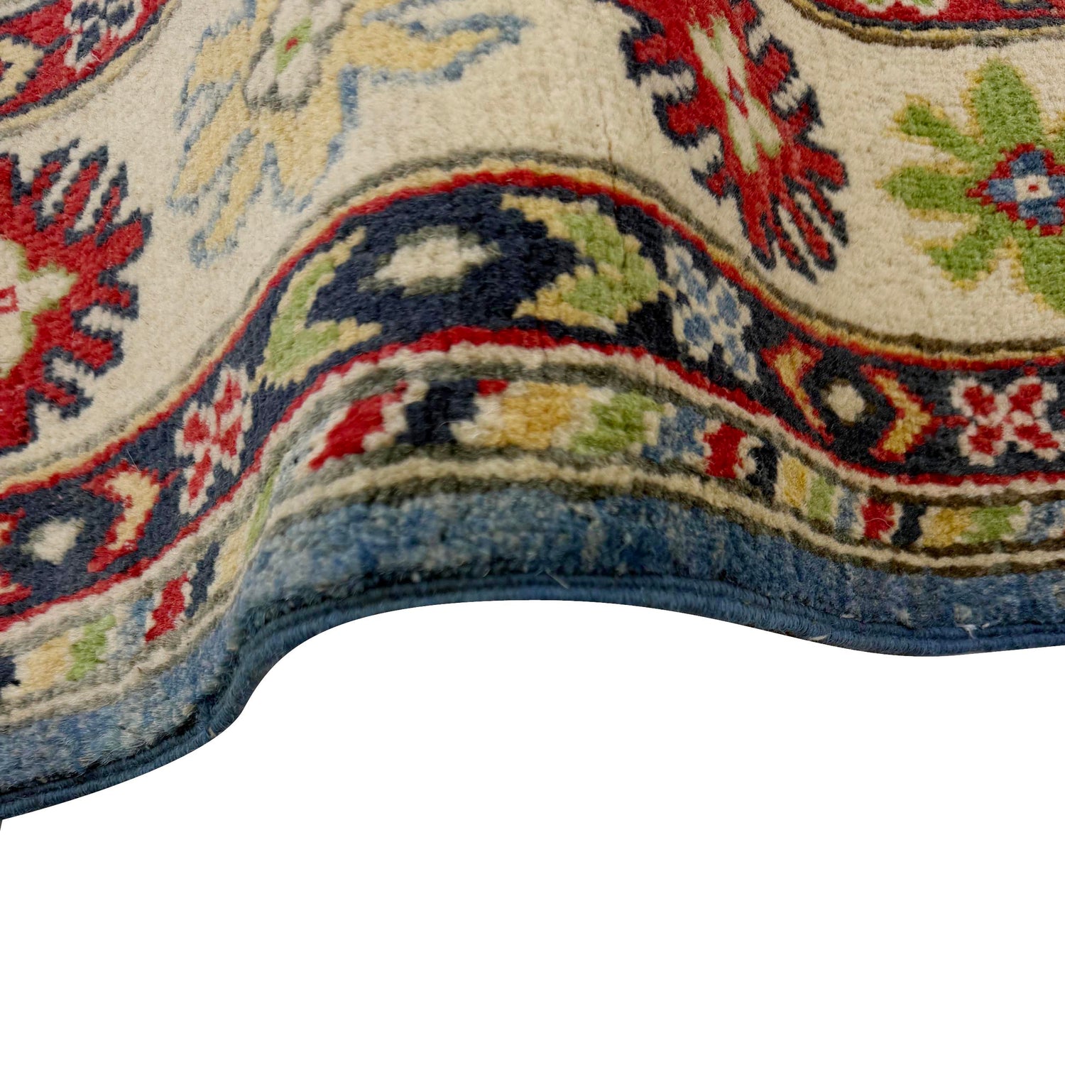 Oriental Kazak Rug 3' 8" x 5' 11" ft / 113 x 180 cm - No. R37396