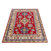 Red Color Kazak Rug 4' 8" x 6' 7" ft / 142 x 201 cm - No. R37398