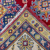 Red Color Kazak Rug 4' 8" x 6' 7" ft / 142 x 201 cm - No. R37398