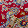 Red Color Kazak Rug 4' 8" x 6' 7" ft / 142 x 201 cm - No. R37398