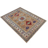 Hand Knotted Kazak Oriental Rug 4' 11" x 7' 1" ft / 150 x 217 cm - No. R37400