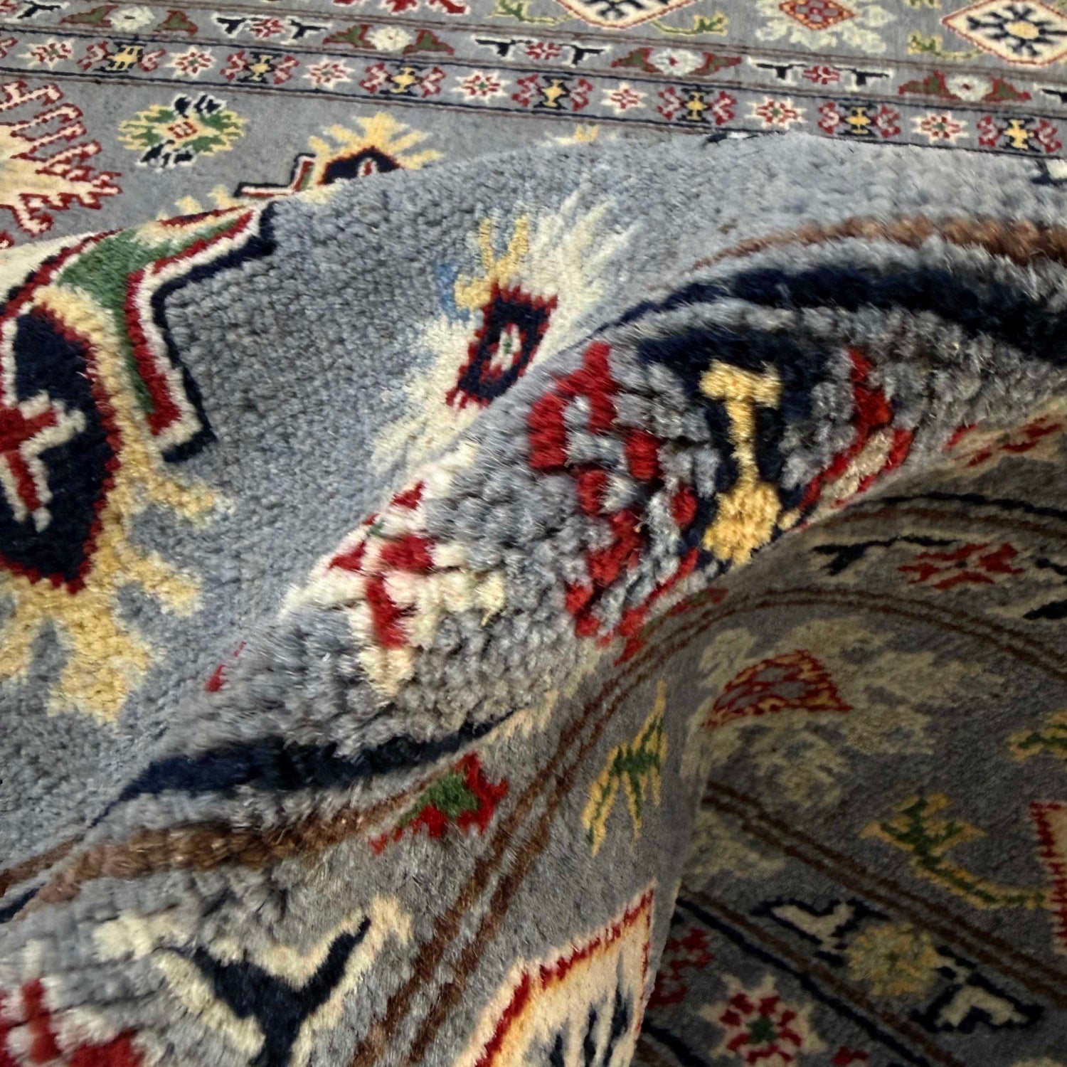 Hand knotted Kazak Rugs 4' 9" x 6' 4" ft / 144 x 192 cm - No. R37401