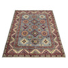 Handmade Kazak Area Rug 4' 9" x 6' 7" ft / 145 x 200 cm - No. R37404