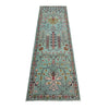 Hand knotted Contemporary Style Sultani Rug Runner 2' 11" x 9' 7" ft / 90 x 292 cm - No. R37405