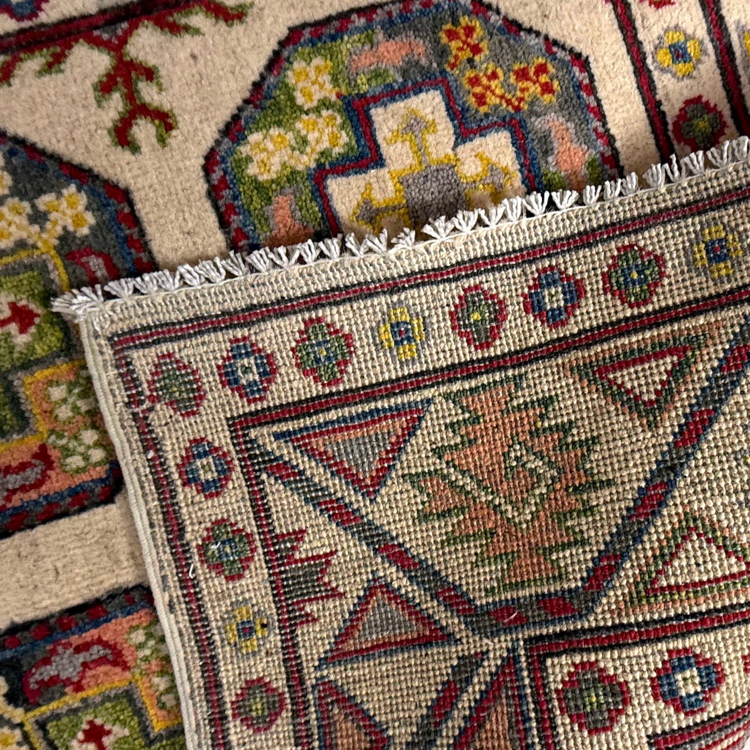 Authentic Oriental Waziri Runner Carpet  3' 3" x 9' 9" ft / 99 x 298 cm - No. R37407