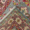Grey Color Kazak Runner Rug 2' 2" x 6' 1" ft / 65 x 186 cm - No. R37408
