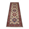 Hand knotted Kazak Runner Carpet 2' 1" x 5' 9" ft / 63 x 176 cm - No. R37414