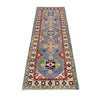 Hand knotted Kazak Runner Rugs 2' 1" x 6' 3" ft / 63 x 190 cm - No. R37415