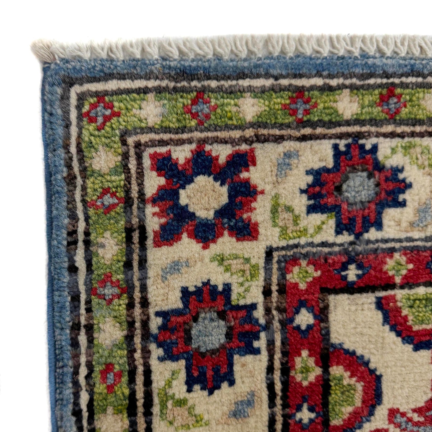 Hand knotted Kazak Runner Rugs 2' 1" x 6' 3" ft / 63 x 190 cm - No. R37415