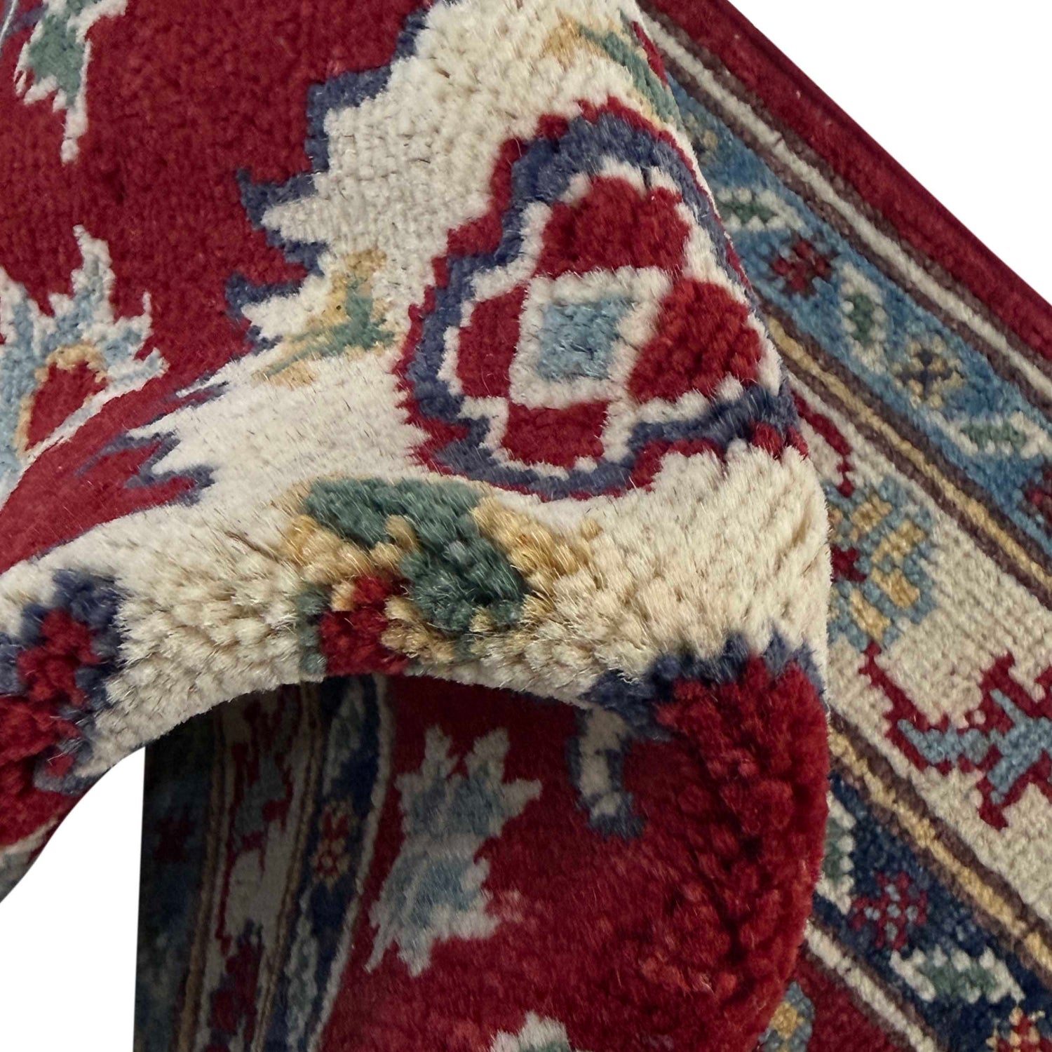 Handmade Kazak Area Runner Rug 2' 0" x 5' 10" ft / 60 x 179 cm - No. R37417