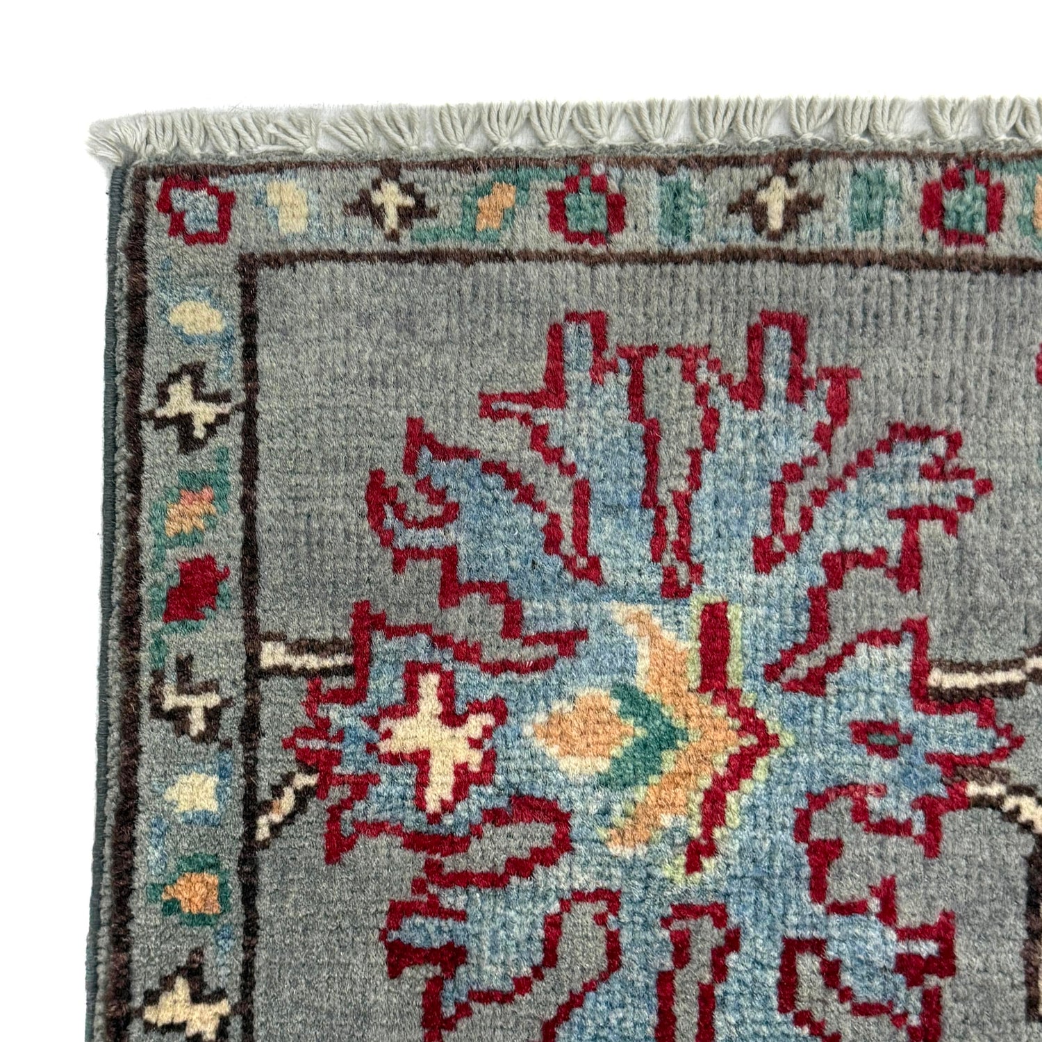 Handmade Sultani Area Rug Runner 2' 0" x 4' 10" ft / 60 x 148 cm - No. R37418