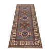 Hand Knotted Kazak Oriental Runner Rug 2' 6" x 6' 4" ft / 76 x 193 cm - No. R37424