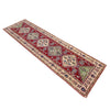 Handmade Kazak Area Runner Rug 2' 6" x 9' 7" ft / 77 x 293 cm - No. R37427