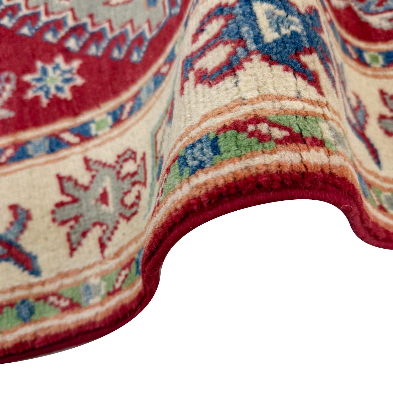 Handmade Kazak Area Runner Rug 2' 6" x 9' 7" ft / 77 x 293 cm - No. R37427