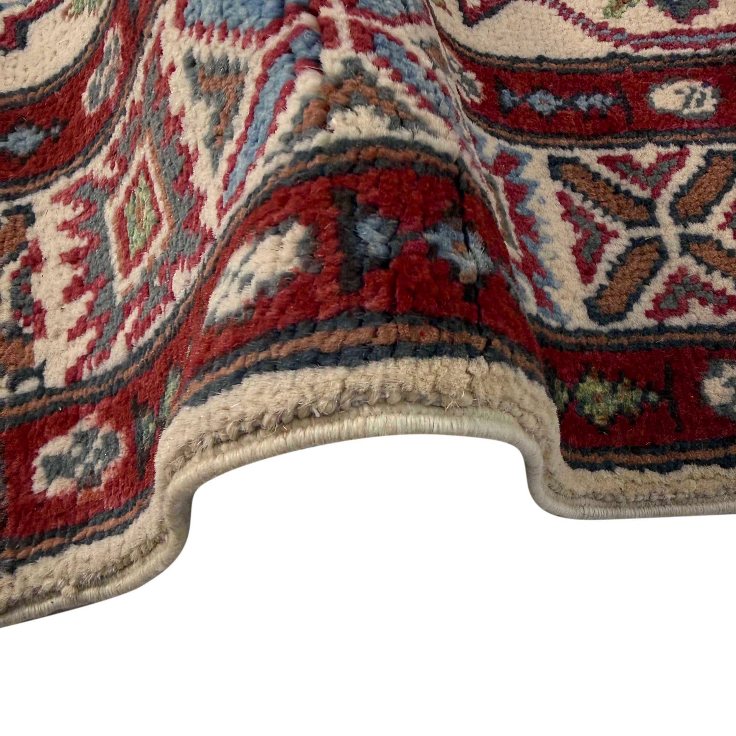 Hand Knotted Kazak Oriental Runner Rug 2' 5" x 9' 9" ft / 74 x 297 cm - No. R37428
