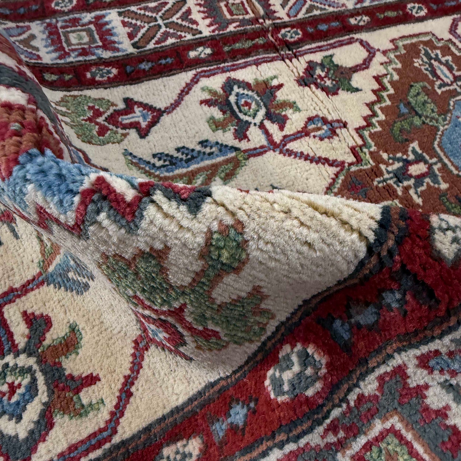 Hand Knotted Kazak Oriental Runner Rug 2' 5" x 9' 9" ft / 74 x 297 cm - No. R37428