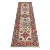 Hand Knotted Kazak Oriental Runner Rug 2' 7" x 9' 9" ft / 80 x 296 cm - No. R37429