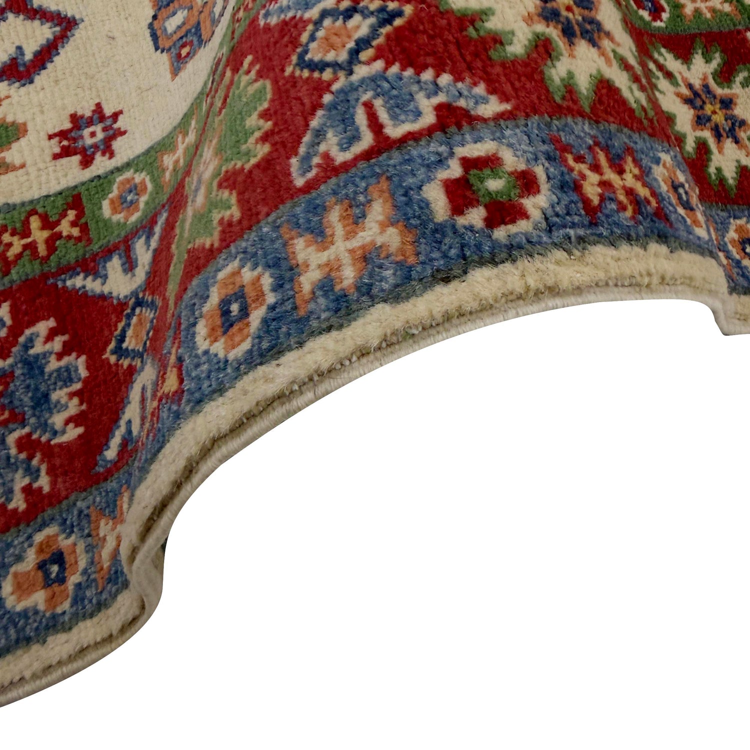 Hand Knotted Kazak Oriental Runner Rug 2' 7" x 9' 9" ft / 80 x 296 cm - No. R37429
