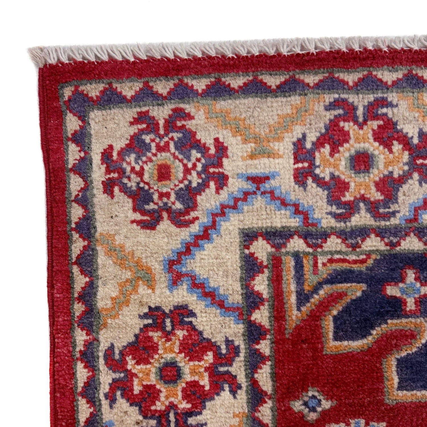 Hand knotted Kazak Runner Carpet 2' 9" x 9' 9" ft / 83 x 297 cm - No. R37435