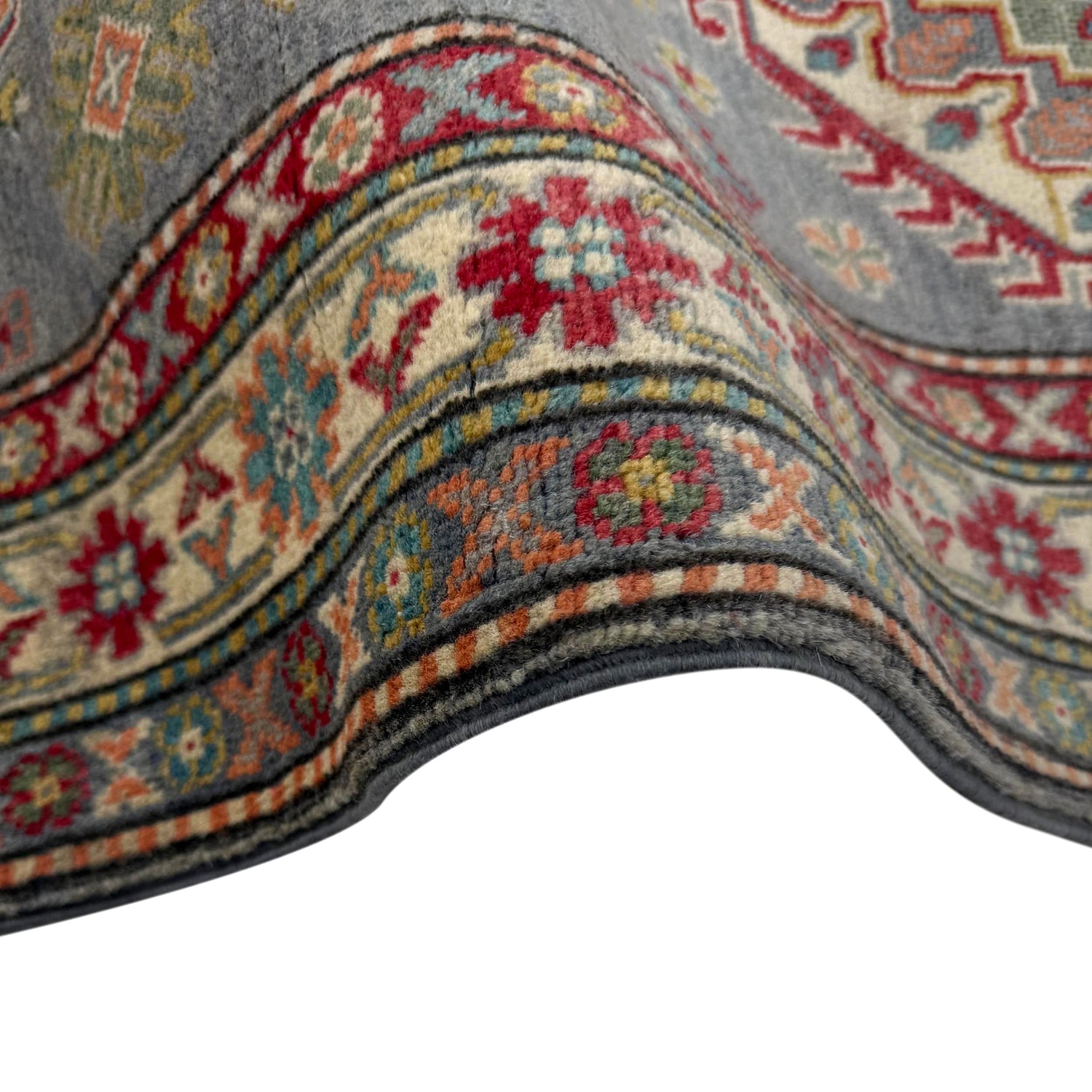 Handmade Kazak Area Runner Rug 2' 7" x 9' 7" ft / 79 x 292 cm - No. R37439