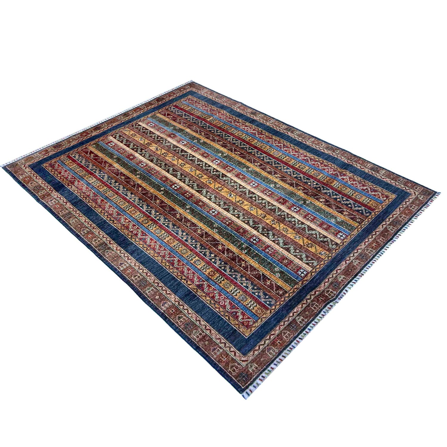 Oriental Shawl Luxury Rug 5' 7" x 7' 9" ft / 171 x 235 cm - No. R37460