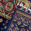 Premium Hand Knotted Kazak Rug 5' 6" x 7' 10" ft / 168 x 238 cm - No. R37462