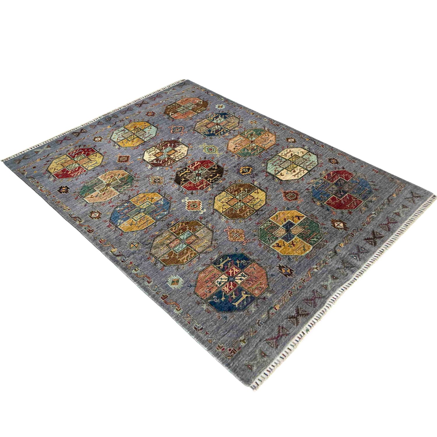 Luxury Fine Waziri Carpet 5' 9" x 7' 10" ft / 174 x 240 cm - No. R37463