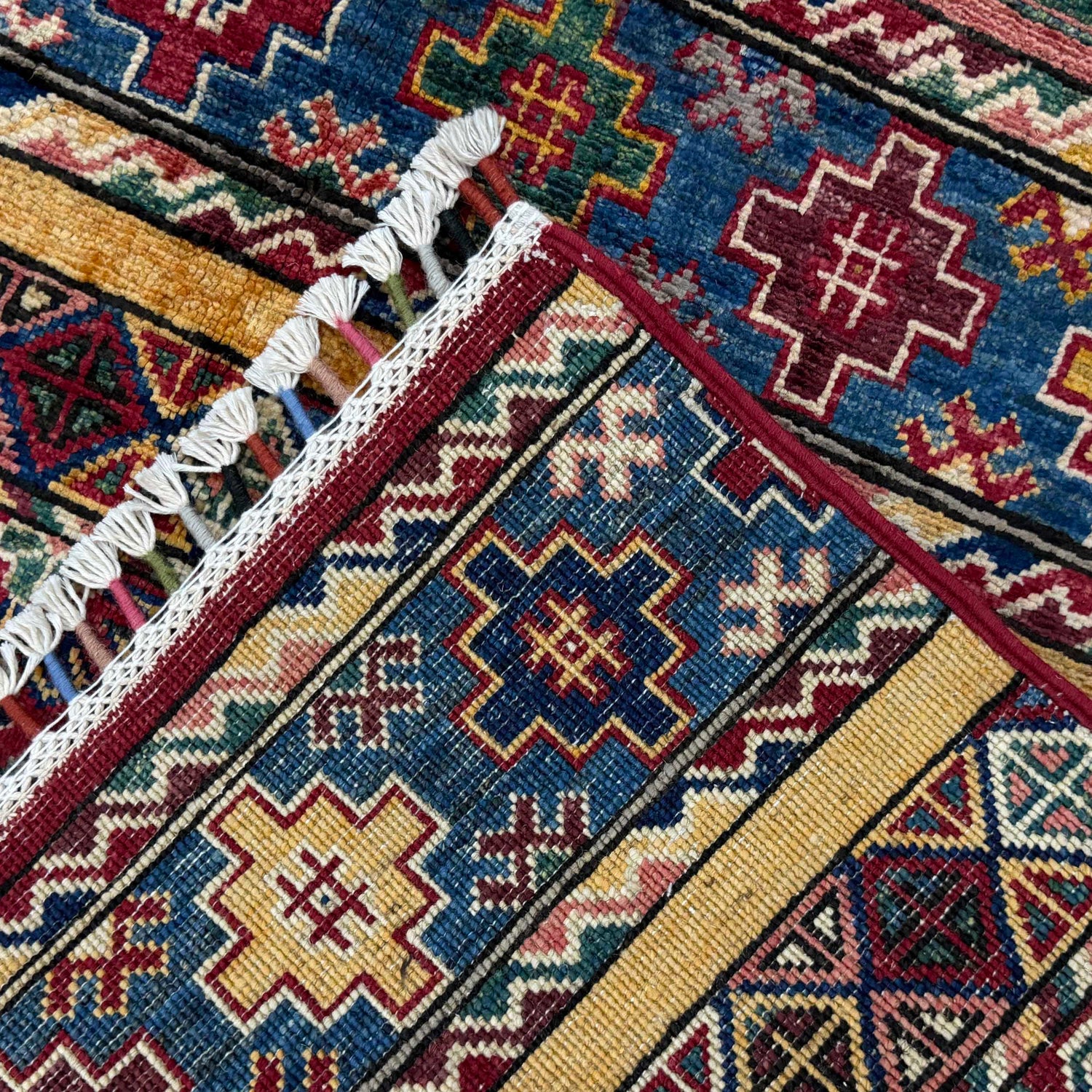Contemporary Gabbeh Rug 5' 7" x 7' 11" ft / 169 x 241 cm - No. R37465