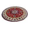 Traditional Kazak Round Area Rug 5' 10" x 5' 10" ft / 178 x 178 cm - No. R37466