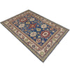 Blue Color Kazak Rug 6' 6" x 10' 4" ft / 198 x 314 cm - No. R37467