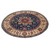 Authentic Afghan Kazak Round Rug 6' 7" x 6' 7" ft / 201 x 201 cm - No. R37470