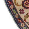 Authentic Afghan Kazak Round Rug 6' 7" x 6' 7" ft / 201 x 201 cm - No. R37470
