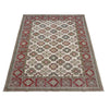 Beige Color Kazak Runner Rug 6' 0" x 9' 1" ft / 184 x 277 cm - No. R37471
