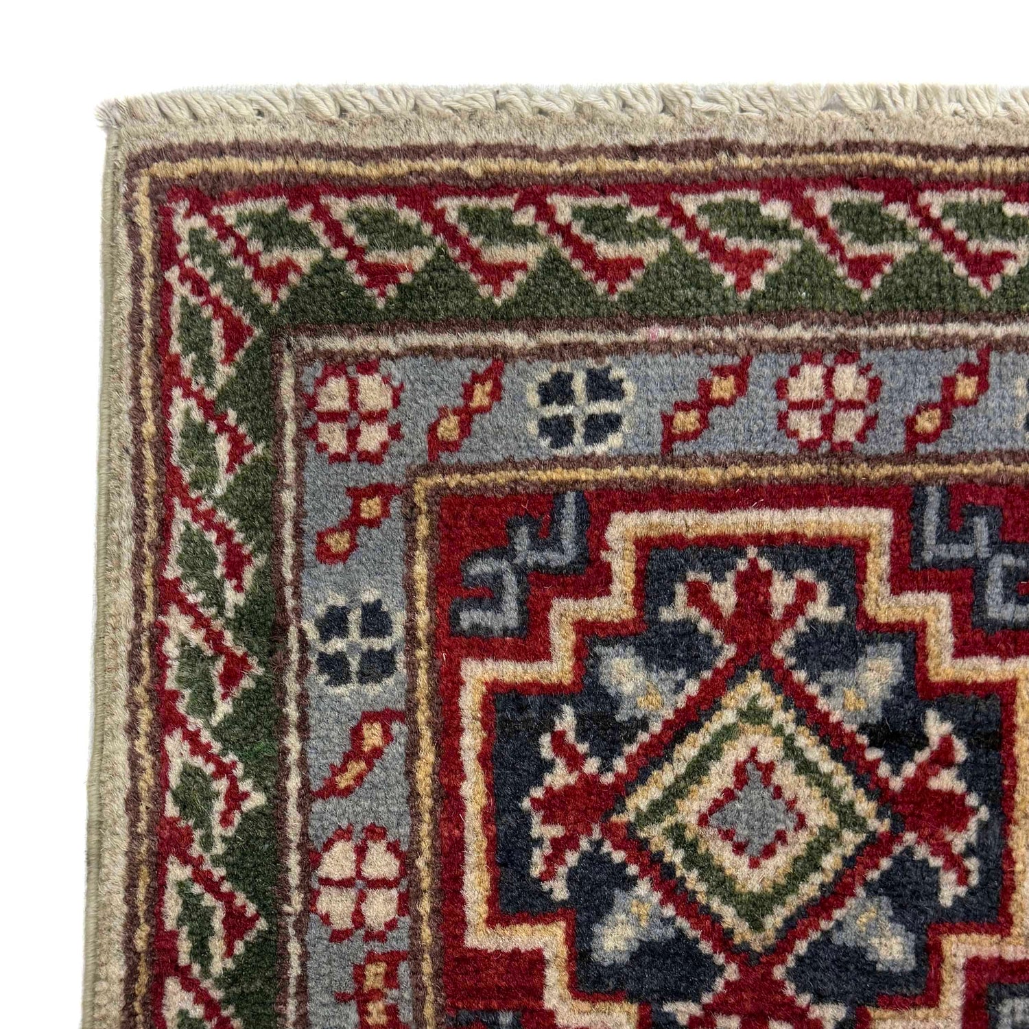 Beige Color Kazak Runner Rug 6' 0" x 9' 1" ft / 184 x 277 cm - No. R37471