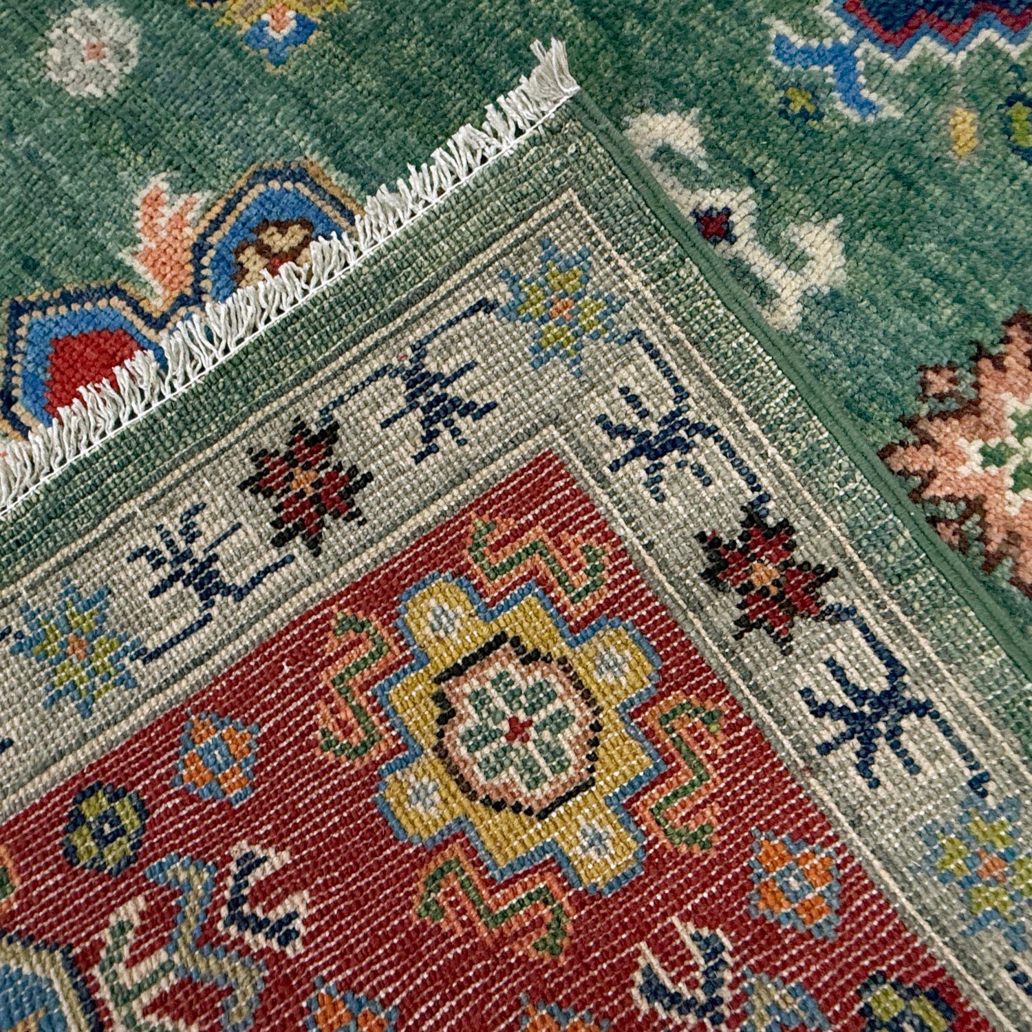 Hand knotted Kazak Rugs 6' 9" x 10' 0" ft / 205 x 306 cm - No. R37475