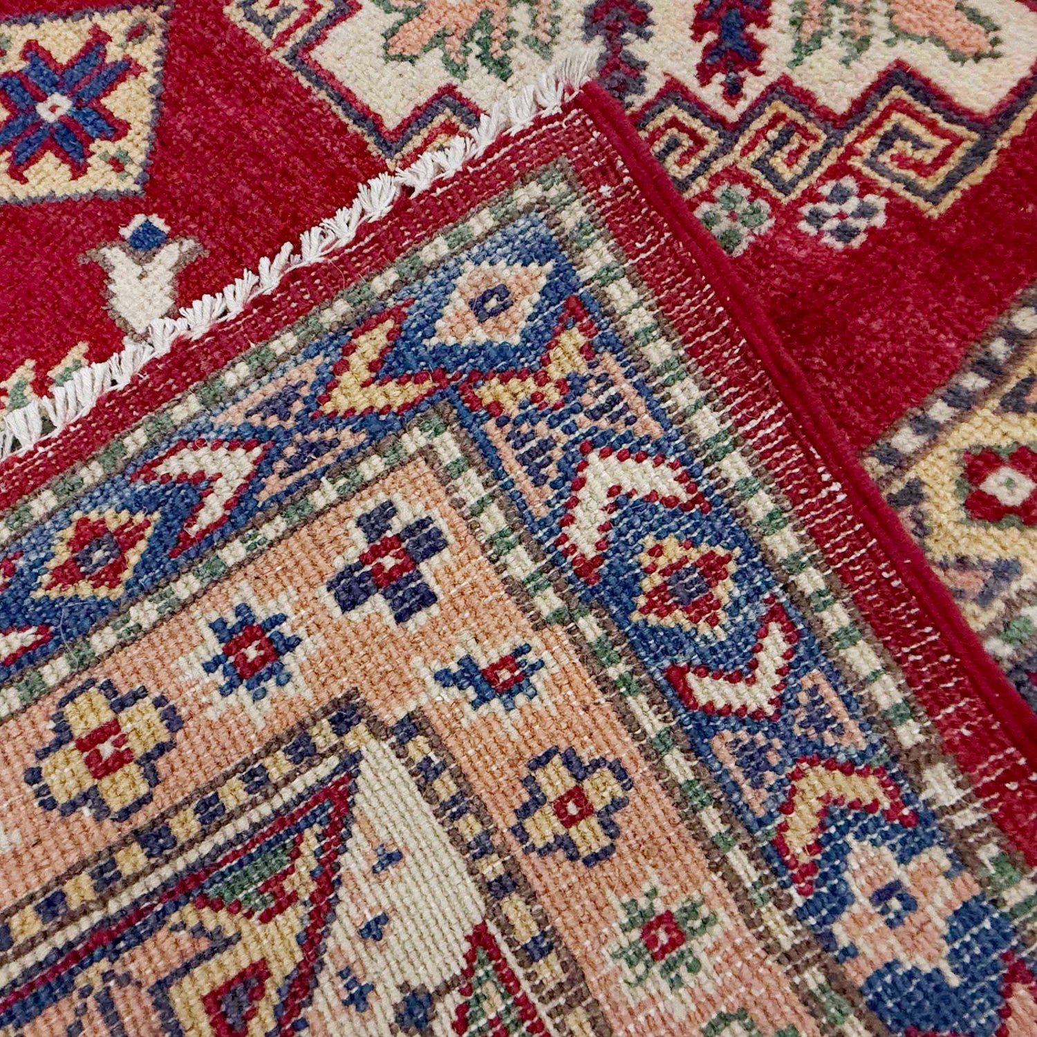 Hand knotted Kazak Rugs 6' 4" x 9' 11" ft / 192 x 302 cm - No. R37477