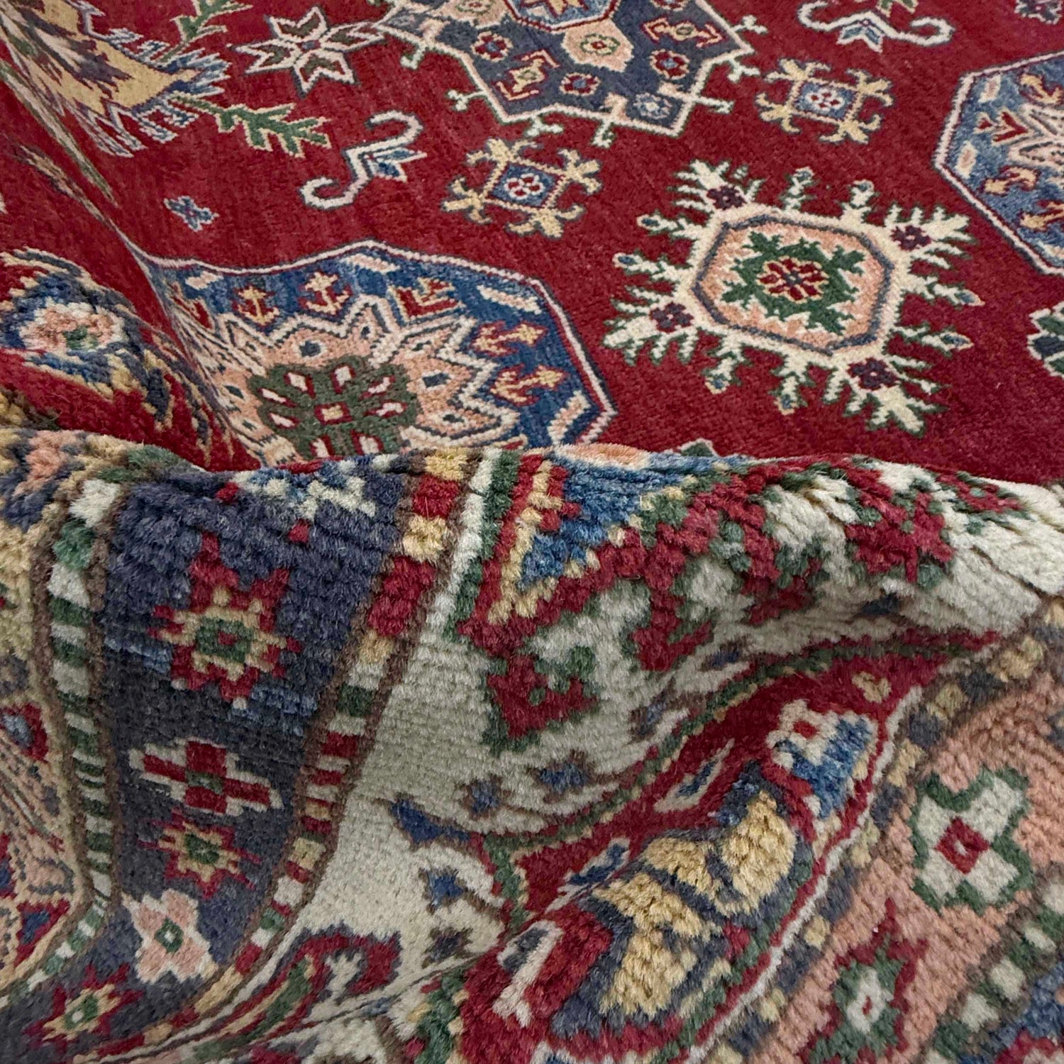Hand knotted Kazak Rugs 6' 4" x 9' 11" ft / 192 x 302 cm - No. R37477