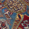 Handmade Kazak Area Rug 4' 0" x 6' 0" ft / 122 x 183 cm - No. R37480